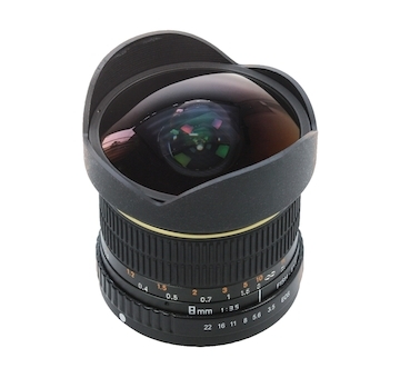 Doerr Fisheye MC 8mm f/3.5 objektiv pro Canon EF